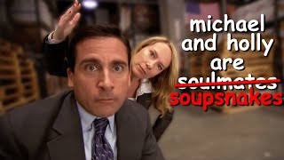 michael and holly being soup snakes for ten minutes straight  The Office US  Comedy Bites [upl. by Gassman]