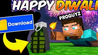 Diwali Crackers Addons for Minecraft 121 PEPATCHBEDROCK HINDI [upl. by Resiak]