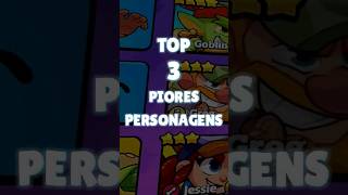 TOP 3 PIORES PERSONAGENS DO SQUAD BUSTERS squadbusters [upl. by Mcmillan]