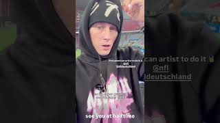 mgk plays NFL halftime show quotyou got 6 minutes with me no one leave hot dogs amp pop afterwardsquot [upl. by Paluas]