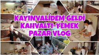 VLOG  Kayınvalidem Geliyor  KahvaltıAkşam Yemeği [upl. by Archy]