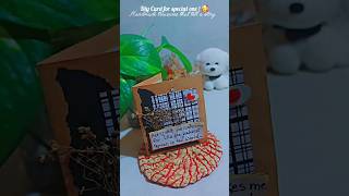 Flip CardDiy card for love ones cardmaking shorts diycardideas card handmadecard diy craft [upl. by Hun]