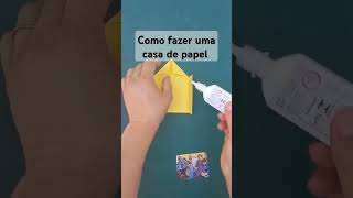 DOBRADURA  COMO FAZER UMA CASA DE PAPEL atividades mãe educaçãoinfantil atividades [upl. by Melac817]