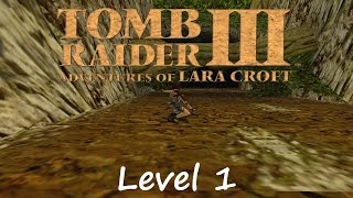 Tomb Raider 3 Walkthrough  Level 1 Jungle [upl. by Spanos974]