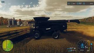 Fendt 9PL Bring in the Soybeans Farming Simulator 22 [upl. by Hedwiga]