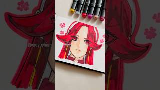 Yoshino 🌸🌟YAZUZA FIANCE drawing animestyle animegirl yoshino youtubeshorts trending [upl. by Nnylrefinnej]