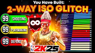 THIS 67 2WAY ISO BUILD IS THE BEST GUARD BUILD in NBA 2K25  BEST ALLAROUND GUARD BUILD 2K25 [upl. by Spence]