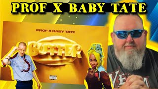 PROF  Butter feat Baby Tate  BPD Reacts [upl. by Brunn]