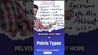 Female pelvic types  Female Pelvis  Nursing pelvictypes femalepelvis testpaperlive shorts [upl. by Enorel]