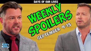 Days of our Lives Weekly Spoilers Sept 913 EJ Threatens amp Brady daysofourlives DOOL [upl. by Steep354]