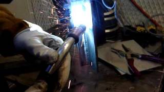 Mig Welding Techniques for Uphill Welding Tested for Penetration [upl. by Llerruj486]