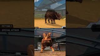 UINTATHERIUM ALL EVOLUTION amp UINTATHERIUM ALL ANIMATION  Jurassic World The Game [upl. by Frolick]