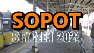 Sopot  styczeń 2024 r [upl. by Cristionna]