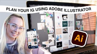 How To Plan Your Cohesive Instagram Feed Using Adobe Illustrator [upl. by Able]