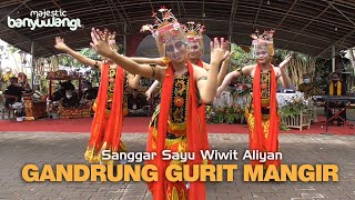 Tari Gandrung Gurit Mangir  Sanggar Sayu Wiwit Aliyan  Cafe Gesah Olehsari 2021 [upl. by Etyam887]