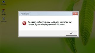 How to Fix MSS32dll Missing Error [upl. by Ignace]