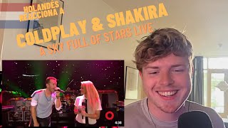 Coldplay amp Shakira A Sky Full of Stars  Live at Global Citizen Festival Hamburg  REACTIONREVIEW [upl. by Weld]