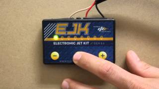 Adjusting the EJK Electronic Jet Kit Fuel Controller [upl. by Llednahs]