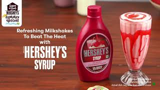 Hersheys Syrup  Strawberry Syrup with Glass Garnish [upl. by Nerua]