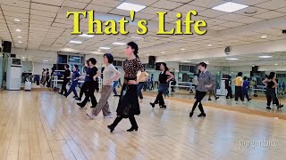 Thats Life linedance  Cho John Bishop [upl. by Ruhtra]