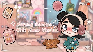 DRAMA AVATAR WORLD MORNING ROUTINE WITH Kimmyvlog234  GAME AVATAR WORLD  AESTHSTIC [upl. by Zabrina]