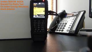 UNIDEN SDS100  NJICS Newark Fire Radio Test [upl. by Miru]