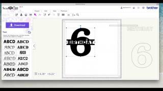 ScanNCut Canvas Split Number Tutorial [upl. by Adnilreb]