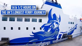 14 amp 12 Hours On The UK’s Longest Ferry Journey [upl. by Aisiram521]