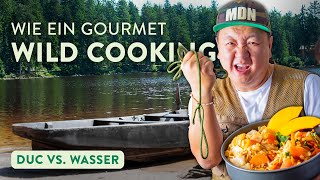 Veganer GemüseReis mit gefiltertem Wasser 🍛  Wie ein Gourmet  Wild Cooking [upl. by Nnaycnan817]