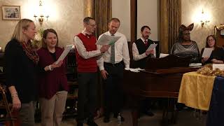 Christmas Caroling at Wyoming Historic Governors Mansion  Cheyenne WY  November 23 2024 [upl. by Purse]