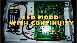 ProsKit MT2017 Analogue Multimeter LED Mod with continuity internal [upl. by Cr281]