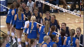 Smithson Valley volleyball tops New Braunfels in fiveset thriller [upl. by Everett247]