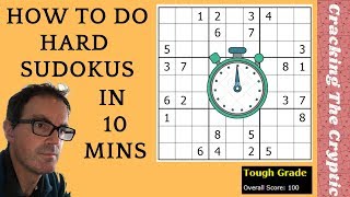 How To Do Hard Sudokus In 10 Minutes [upl. by Alyk]