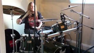 Led Zeppelin  Four Sticks Drum Cover [upl. by Arluene]