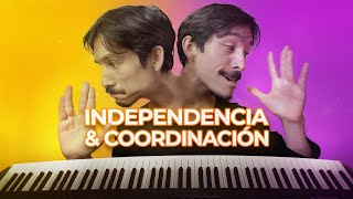 PIANO Independencia de Manos y Dedos en 10 EJERCICIOS [upl. by Hgeilhsa]