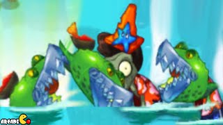 Plants Vs Zombies 2 NEW WORLD Level 4 Lemon Big Wave Beach Day 3 [upl. by Aidnama]