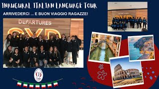 Domremy College Inaugural Italian Language Tour April 2024 [upl. by Sirehc]