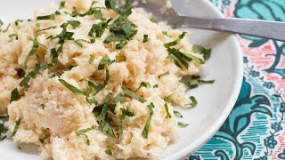 Healthy and Easy Mashed Celeriac Celery Root Recipe  EatSimpleFoodcom [upl. by Helenka]