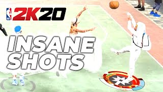 Ive been making INSANE SHOTS in NBA2K20 [upl. by Troth353]