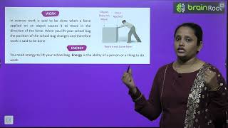 BRAIN ROOT SCIENCE CLASS 5 CHAPTER 13 FORCE WORK AND ENERGY [upl. by Va]