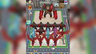 Merge Kaiju Kong xGodzilla Max Level Merge Gameplay All Level [upl. by Louise]