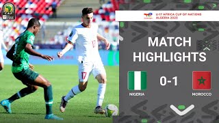 Nigeria vs Morocco  U17 AFCON 2023  MD 2 [upl. by Nare]