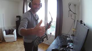 StephSAX 🎷  Lose Control  Teddy Swims  alto saxophone sax cover reprise [upl. by Guttery]