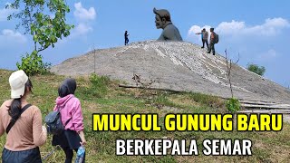 Viral Terjadi Muncul Gunung Baru Berkepala Semar Tanda Gempa Megatrhust [upl. by Etakyram534]