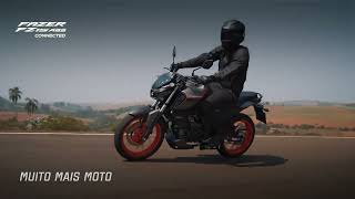 Nova Yamaha Fazer FZ15 Connected 2025 [upl. by Torrey]