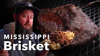 Mississippi Brisket Recipe  Chef Tom X All Things Barbecue [upl. by Gwynne]