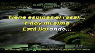 TIENE ESPINAS EL ROSAL  EDEN MUÑOZ karaoke cover [upl. by Sena]