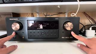 How To Factory Reset Marantz SR3001 AV Surround Receiver [upl. by Norbel767]