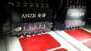 ANZE CNC Leather punching machine [upl. by Niple]