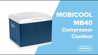 MOBICOOL  MB40 Compressor FridgeFreezer and Thermoelectric Coolbox [upl. by Atronna812]